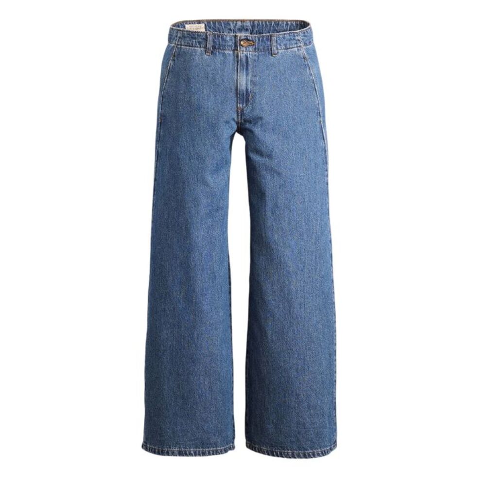 Levis Womens/Ladies Big Yikes Wide Leg Chinos / Blue